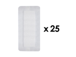 4 x 8 Inch Bandage, 2 x 5-1/2 Inch Pad x 25