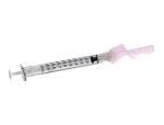 27 Gauge, 1/2 Inch Needle with Detachable 1 mL BD Luer-Lok™ Syringe