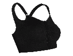 Bella X Large, Black, Compression Level 3, 2 Column Hook and Eye Closure