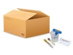 Urine Complete Kit: Collection Cups, 8mL Draw 16 x 100mm UA Plus Plastic Conical Bottom Tube, 4 mL Draw 13 x 75mm C and S Preservative Plus Plastic Tube and Castille Soap Towelettes