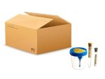 Urine Complete Kit: Collection Cups, 8mL Draw 16 x 100mm UA Preservative Plus Plastic Conical Bottom Tube, 4 mL Draw 13 x 75mm C and S Preservative Plus Plastic Tube and Castille Soap Towelettes