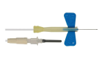 w/Luer Adapter, Royal Blue 25 Gauge, 7 Inch Tubing