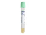Plastic, Green Lid w/ Hemogard Closure, 13 x 100 mm Size, 4.5 mL Volume