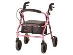 Pink 20 inch Nova Zoom Rolling Walker