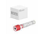 2.5 mL, Pull Cap Tube, 13 x 75mm, Red Cap With White Ring Case of 1200