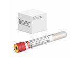 8 mL, Pull Cap Tube, 16 x 100mm, Red Cap With Yellow Ring Box of 50