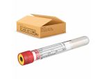 8 mL, Pull Cap Tube, 16 x 100mm, Red Cap With Yellow Ring case of 1200