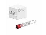 9 mL, Pull Cap Tube, 16 x 100mm, Red Cap With Black Ring - Box of 50
