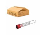 9 mL, Pull Cap Tube, 16 x 100mm, Red Cap With Black Ring - Case of 1200
