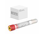 7 mL, Pull Cap Tube, 16 x 100mm, Red Cap With Yellow Ring Box of 50