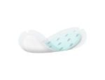 Zetuvit Plus Silicone Border Oval, 4.7 in x 9 in
