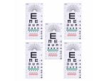 Tumbling E test, bag of 5