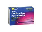 Allergy Relief sunmark® 180 mg Strength Tablet 15 per Box (70677007401)
