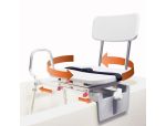 Tub-Mount Sliding Tub Transfer Bench w/ Swivel Seat (25