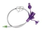 2 Inch Straight Connector w/ Dual ENFit
