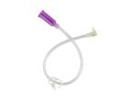 12 Inch Right Angle Connector w/ Bolus Adapter (Purple)