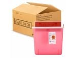 5 Quart Transparent Red: 11 in. x 4.75 in. x 10.75 in. with Mailbox Style Lid

