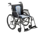 Matte Gray/Blue Wheelchair