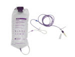 Pump Set with 1200 mL Bag, Anti-Free Flow Valve, ENFit Connector, and Transition Connector