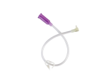 12 Inch Right Angle Connector w/ Bolus Adapter (Purple)