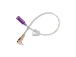 24 Inch Right Angle Connector w/ Bolus Adapter (Purple)