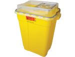 19 Gallon, Slide Top with Gasket, Yellow
