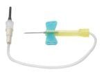 w/Luer Adapter, Light Blue 23 Gauge, 7 Inch Tubing