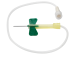 w/o Luer Adapter, Green 21 Gauge, 12 Inch Tubing