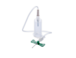 21 Gauge x 3/4 Inch Needle with Tube Holder, 12 Inch Tubing