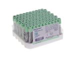 Plastic, Green Lid w/ Hemogard Closure, 13 x 100 mm Size, 3.5 mL Volume