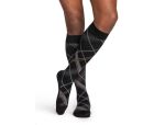 Medium Short, Black Plaid