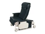 Black, Steel Casters, Drop Arm Bariatric Care Cliner