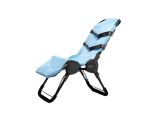 blue shower chair