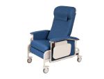 Blueridge, Vinyl Drop Arm Care Cliner with Nylon Casters