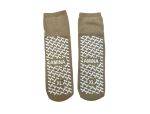 XL socks in beige