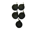 Casters for Rollerbase, 3 Inch CE Marked 