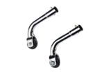 Universal Rear Chrome Anti-Tipper with Wheels
