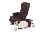 Carob, Nylon Casters, Drop Arm Bariatric Care Cliner