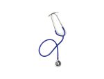 blue dual-head stethoscope
