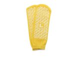 Yellow with white tread, large