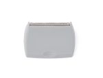 Gray universal flat-style clipper blade