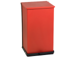 100 Quart, 27-1/2 Width x 16-3/4 Height x 17-3/4 Depth Inches, Baked Epoxy Red