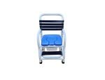 310 lb. Capacity, 18 in. Internal Width, 3 in. Casters, Slide Out Footrest, With Commode