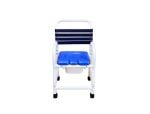 310 lb. Capacity, 18 in. Internal Width, 3 in. Casters, With Commode