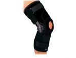 X-Small Neoprene Sleeve with Popliteal Cutout and Patella Donut, Standard Hinge (11-0863-1)