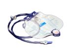 2000 mL Drain Bag with Anti-Reflux Chamber, 48 Inch Tubing