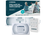 Early Alert Bed and Chair Alarm Kit - Wireless Sensor Pads with Pager