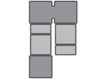 PS20U55TTS - 20-foot ramp with 5-foot platforms