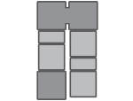 PS26U55TTS  - 26-foot ramp with 5-foot platforms