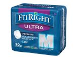 Medline FIT23005A FitRight Ultra Protective Underwear, Moderate Absorbency, case/80
